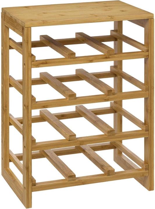 Actual product image 5Five Wine rack for 12 bottles - Bamboo