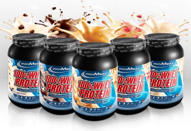Produktbild IronMaxx 100% Whey Protein (Vanille, 1 Stk., 900 g)