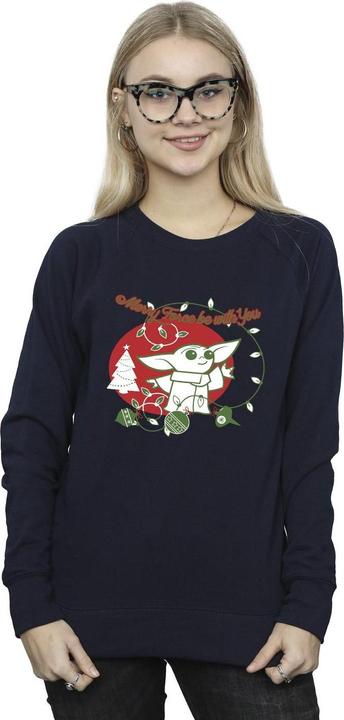 Image du produit Star Wars - Sweat BABY YODA FORCE BE WITH YOU - Femme (L)