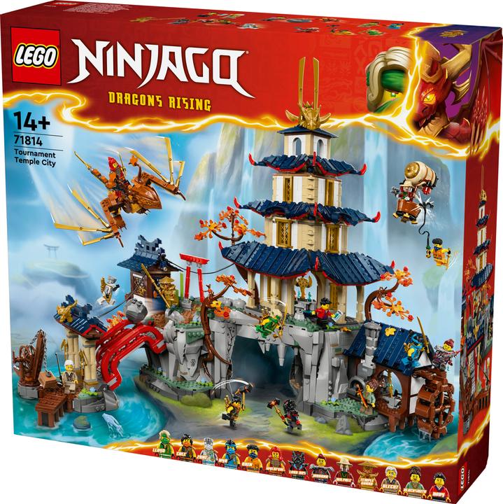 Actual product image LEGO Tournament temple city (71814, LEGO Ninjago, LEGO Rare Sets)
