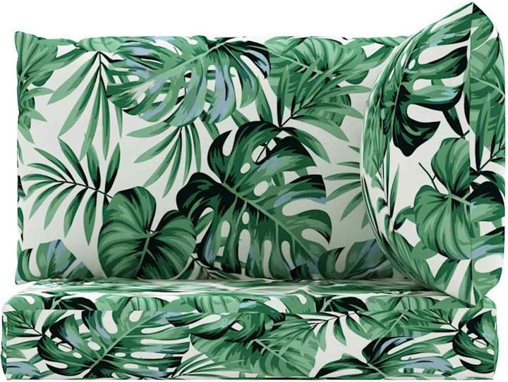 Produktbild VidaXL 10-tlg. Garten-Lounge-Set mit Kissen (60 x 60 x 8 cm)