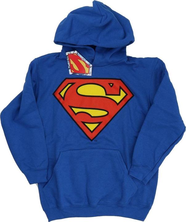 Immagine prodotto Superman Logo Felpa con Cappuccio Ragazzi (128)