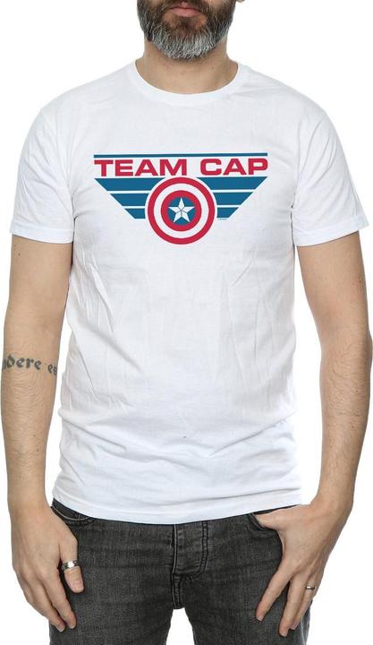 Produktbild Captain America Civil War Team Cap TShirt (3XL)