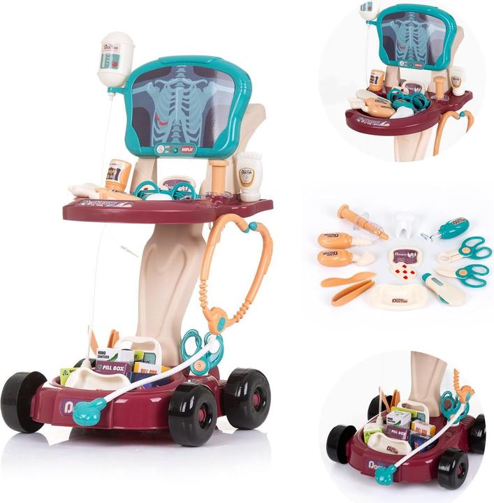 Actual product image Chipolino Children's toy doctor's trolley