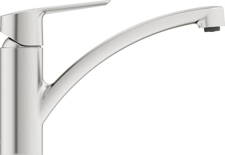 Actual product image Grohe Kitchen tap with single lever mixer Start 2021 supersteel matt 32441