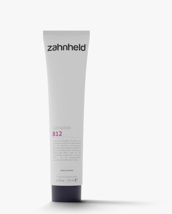 Produktbild Zahnheld Zahnpasta mit Vitamin B12 fluoridfrei (75 ml)