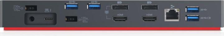 Actual product image Lenovo ThinkPad Thunderbolt 3 Workstation Dock Gen 2 (Thunderbolt, 13 Ports)