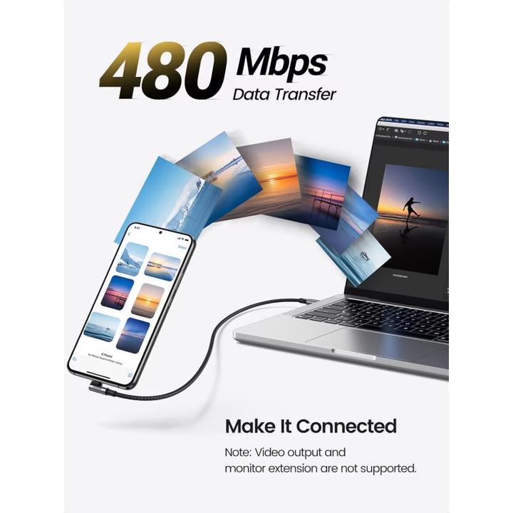 Immagine prodotto Ugreen USB Tipo C - USB Tipo C (2 m, USB 2.0)