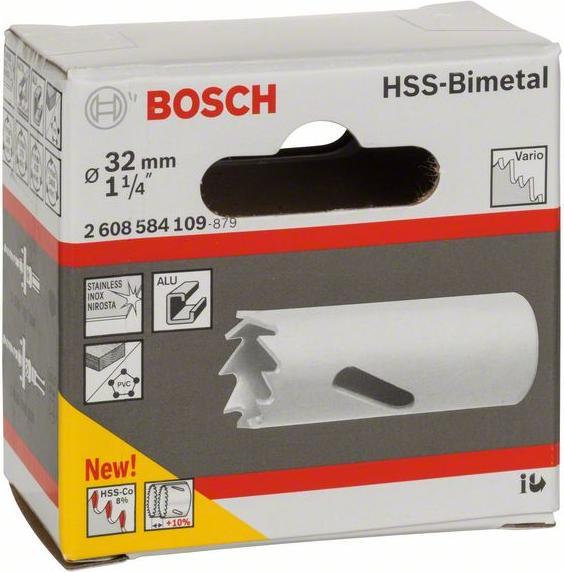 Produktbild Bosch Professional Zubehör Lochsäge HSS-Bimetall für Standardadapter, 32 mm, 1 1/4-Zoll (1 1, 4 Zoll)