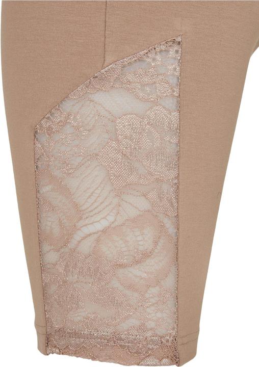 Immagine prodotto Urban Classics Pantaloncini da ciclista con inserto in pizzo a vita alta - 16956 (S)
