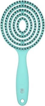 Actual product image Tools for Beauty T4B ILU LOLLIPOP CANDY Detangling Hairbrush for Wet and Dry Hair with Durable Vegan Bristles - Ocean