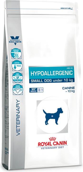 Produktbild Royal Canin Hypoallergenic Small Dog Dry dog food paukštiena 1kg (Adult, 1 Stk., 1000 g)