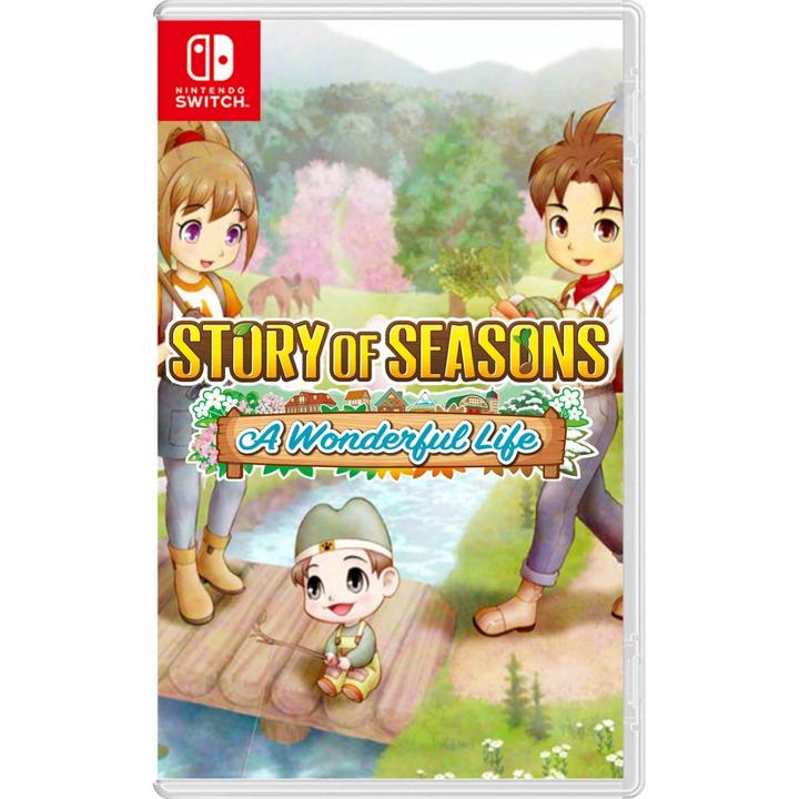 Actual product image Marvelous Story of Seasons: A Wonderful Life Switch UK (Switch, EN)