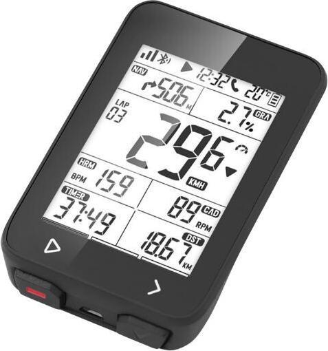 Produktbild iGPSport gps - geschwindigkeitsmesser, höhenmesser, strava-kompatibler temperarmesser - optional: trittfreque