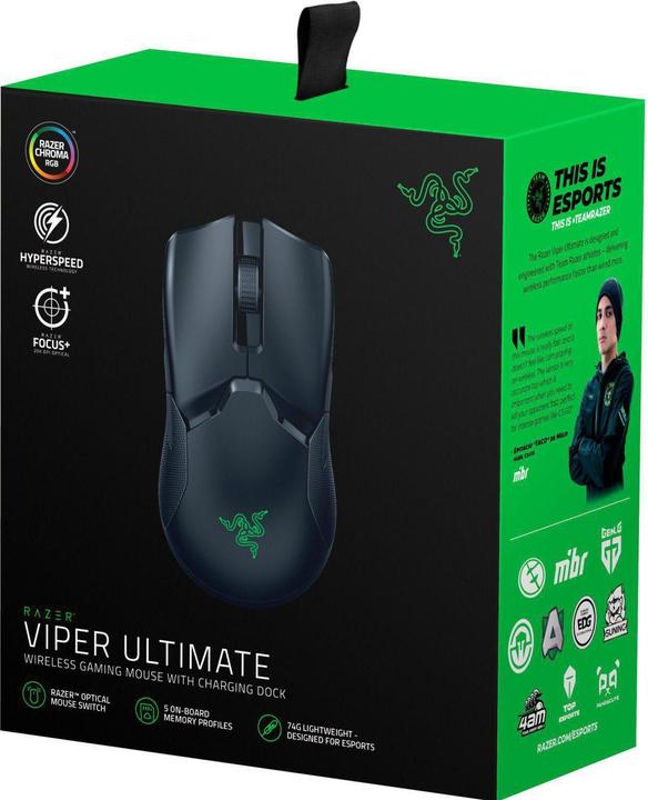 Actual product image Razer Viper Ultimate with Dockingstation (Wireless)