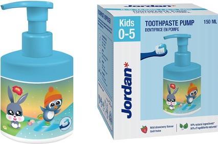 Produktbild Orkla Kinderzahnpasta Pumpe 150ml Erdbeere (150 ml)