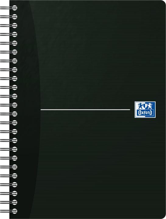 Produktbild Oxford Spiralbuch Smart Black (A5, Blanko, Weicher Einband)