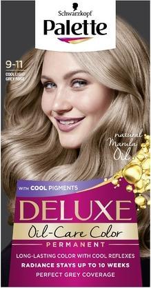 Actual product image Palette Deluxe Oil-Care Colour Permanent Colouring Hair Dye With Micro-Oils 9-11 Cool Lightweight (9-11 Cool Lightweight)