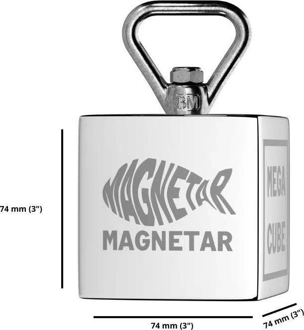 Produktbild Magnetar MEGACUBE ™ Paket - 2700 kg - 360°-Magnetblock