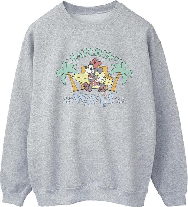 Disney Minnie Mouse Catchin Waves Sweatshirt (XXL)
