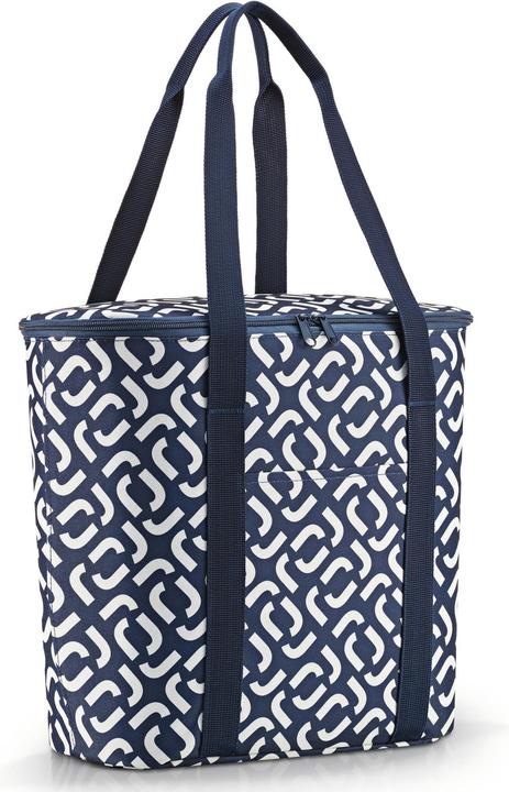 Produktbild reisenthel Einkaufskorb Thermoshopper Signature Marineblau/Weiss