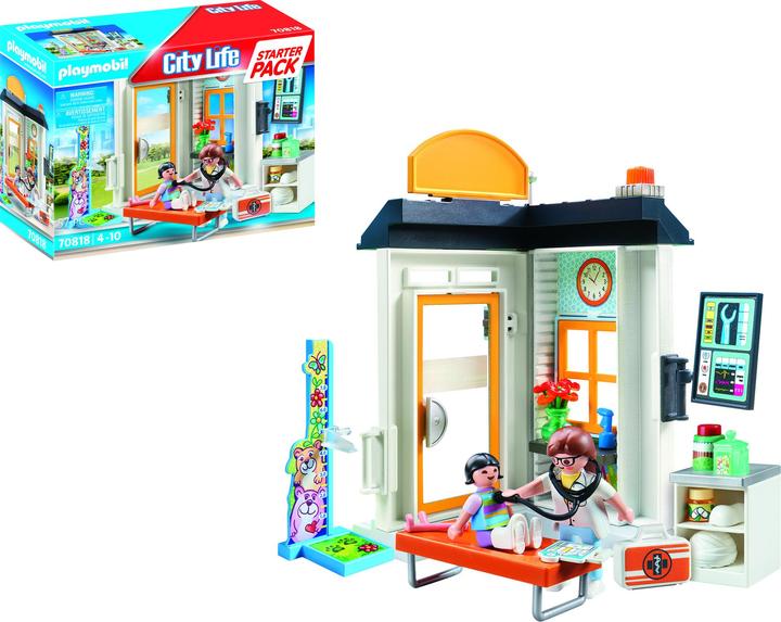 Produktbild Playmobil Starter Pack Kinderärztin (70818, Playmobil City Life)
