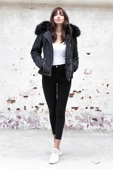 Actual product image Sixth June zipped fur jacket for (M)