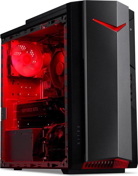 Produktbild Acer Gaming PC Nitro 50 (N50-610) RTX 3060 Ti (Intel Core i7-10700, 16 GB, 1000 GB, GeForce RTX 3060 Ti)