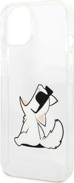 Actual product image Karl Lagerfeld iPhone 14 PC/TPU Choupette Eat Case for (Apple iPhone 14)