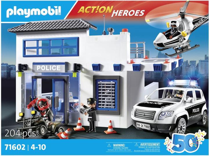 Actual product image Playmobil Police station (71602, Playmobil Action Heroes)