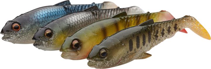 Actual product image Savage Gear Craft Cannibal Paddletail Clear Water Mix (12.50 cm)