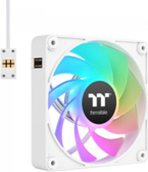 Produktbild Thermaltake TT CT120 EX Rev ARGB Sync PC Cooling Fan 3 Pack White (120 mm, 3 x)