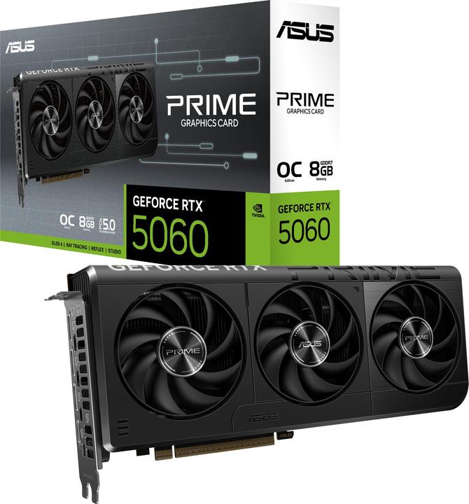 Produktbild ASUS Prime GeForce RTX 5060 OC (8 GB)