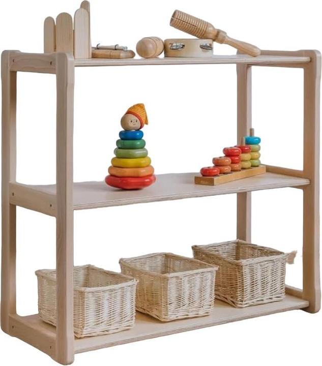 Actual product image Activity Board Waldorf atmosphere, children's room, Waldorf shelf - Natural colour