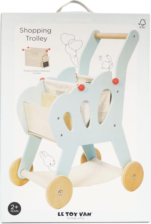 Actual product image Le Toy Van Shopping Trolley