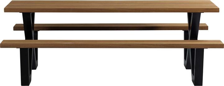 Produktbild Woood Tischgestell Tablo Outdoor Picknick Metall X-Beinen