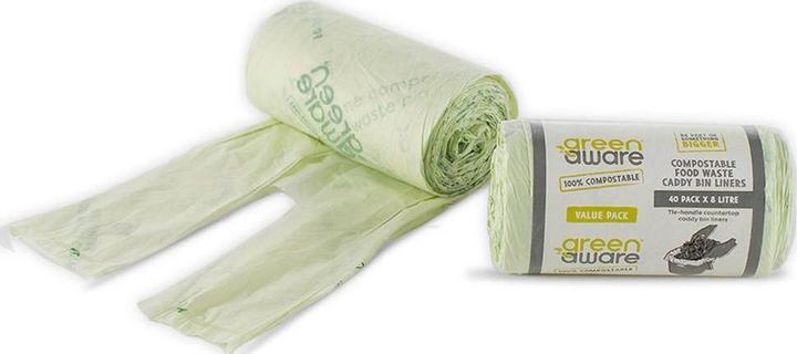 Greenaware Kompostierbare Beutel (40 x, 8 l)