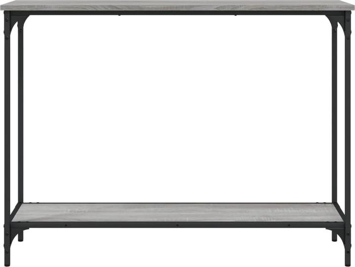 Actual product image VidaXL Console table grey Sonoma 101x30.5x75 cm