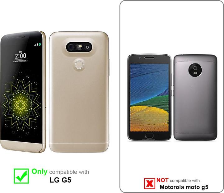 Produktbild Cadorabo Handykette für LG G5 Necklace Hülle mit verstellbarem Kordelband