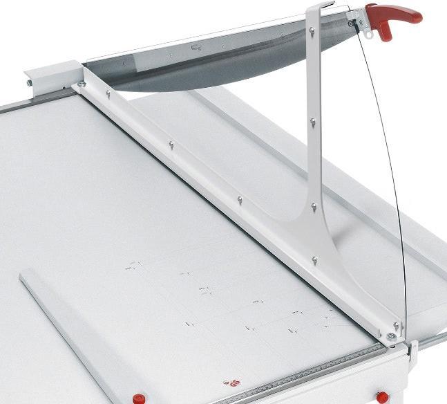 Actual product image Ideal Cutting machine 1110 lever cutter with paper knife (20 Sheets, A3)