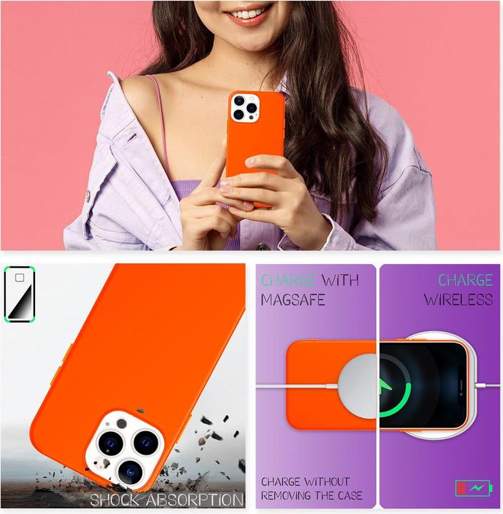 Produktbild Nalia Neon Silikon Handyhülle (Apple iPhone 13 Pro)