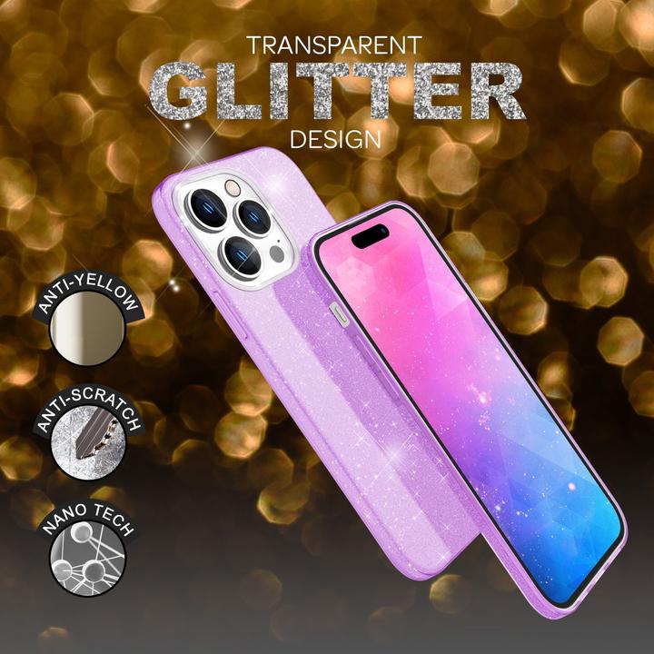 Immagine prodotto Nalia Copertina glitterata (Apple iPhone 14 Pro)