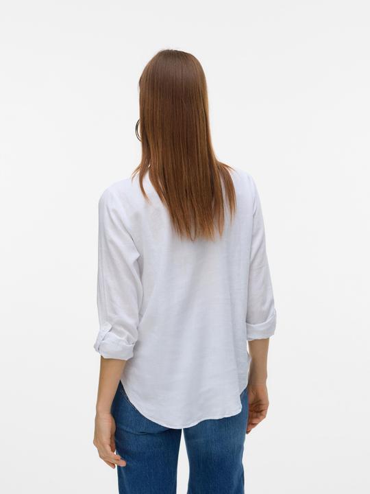 Produktbild Vero Moda Vmlinn Ls V-Neck Shirt Wvn Noos (L)