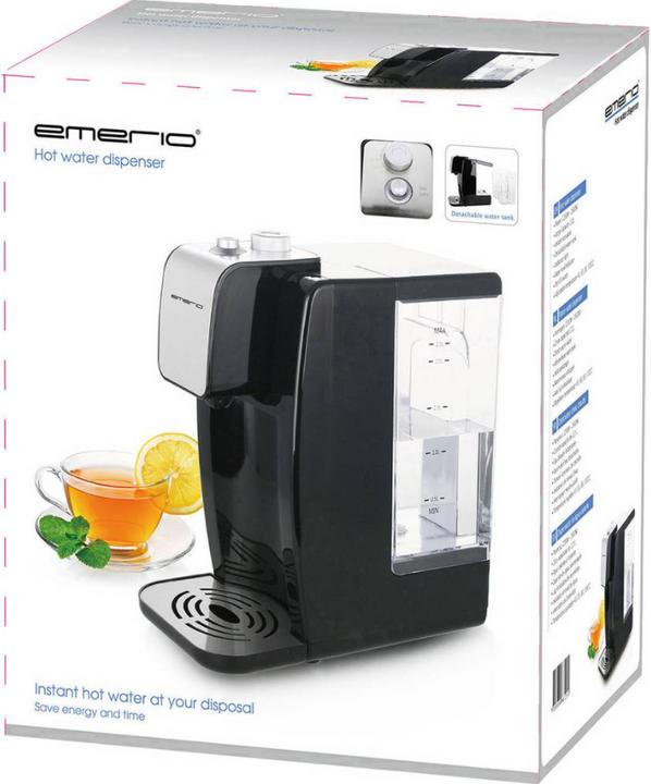 Actual product image Emerio Turbo hot water dispenser, 2.2L, 45/65/85/100°,BPA-free