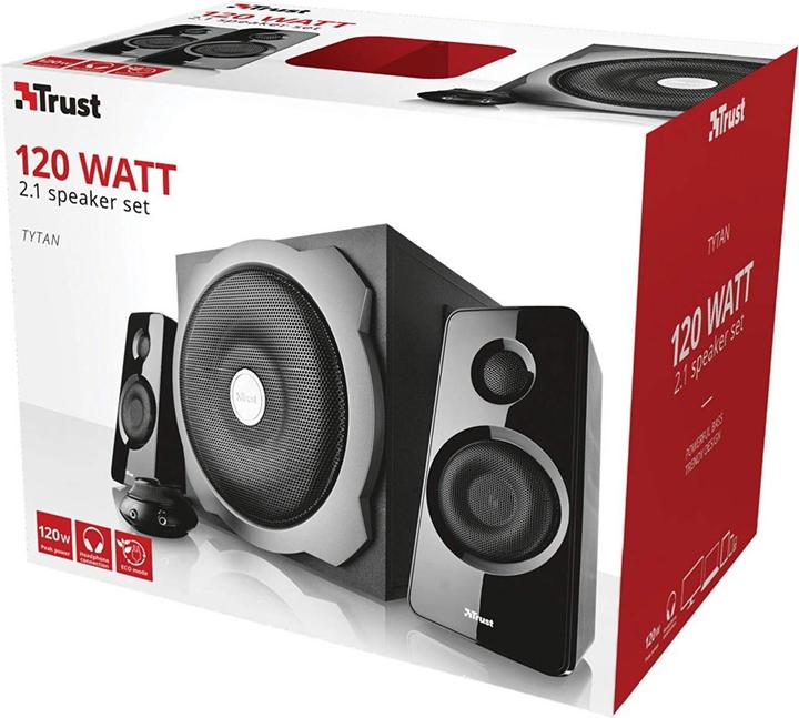 Immagine prodotto Trust Altoparlante|P.M.P.O. 120 Watt|Nero|19019