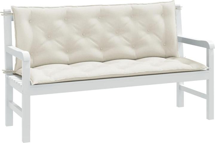 Immagine prodotto VidaXL Cuscini per panca da giardino 2 pezzi in tessuto (150 x 50 x 7 cm)