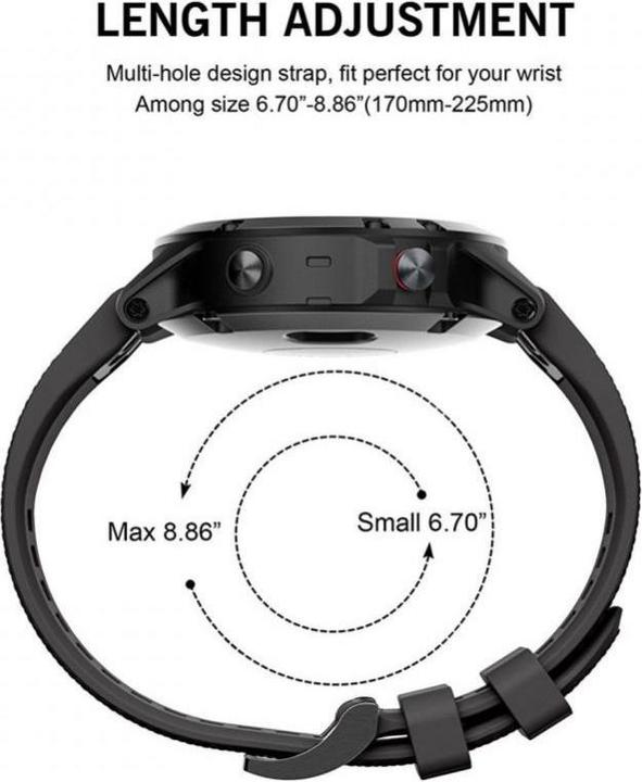 Actual product image Garmin Fenix Strap (26 mm, Plastic, Garmin Fenix 3, Garmin Fenix 5X, Garmin Fenix 3 HR)