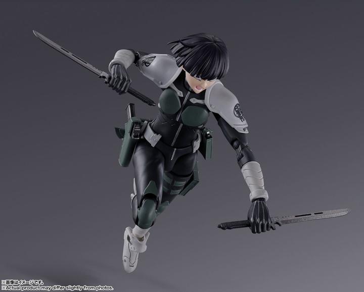 Actual product image Bandai Kaiju No. 8 S.H.Figuarts action figure Soshiro Hoshina 14 cm