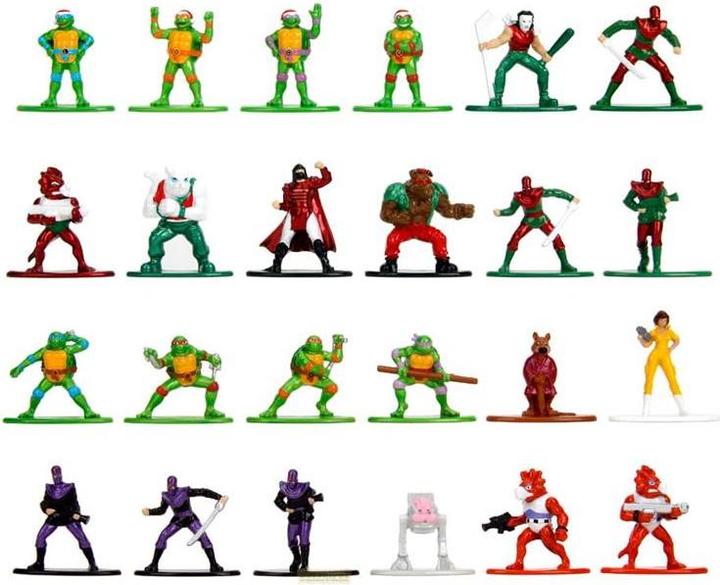 Immagine prodotto Jada Teenage Mutant Ninja Turtles Diecast Minifigures Calendario dell'Avvento Holiday 2024
