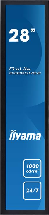 Image du produit iiyama ProLite S2820HSB-B1 (1920 x 360 pixels, 28")